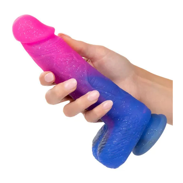 Naughty Bits Ombre Hombre Vibrating Dildo