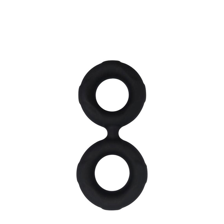 Nero by Playful Liquid Silicone Connected Cock & Ball Ring