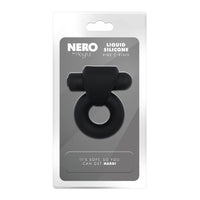 Nero by Playful Liquid Silicone Vibrating Cock Ring