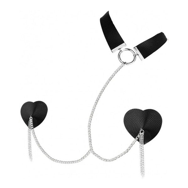 Nipplicious Dominatrix Nipple Pasties and Collar