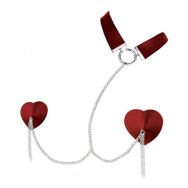 Nipplicious Dominatrix Nipple Pasties and Collar