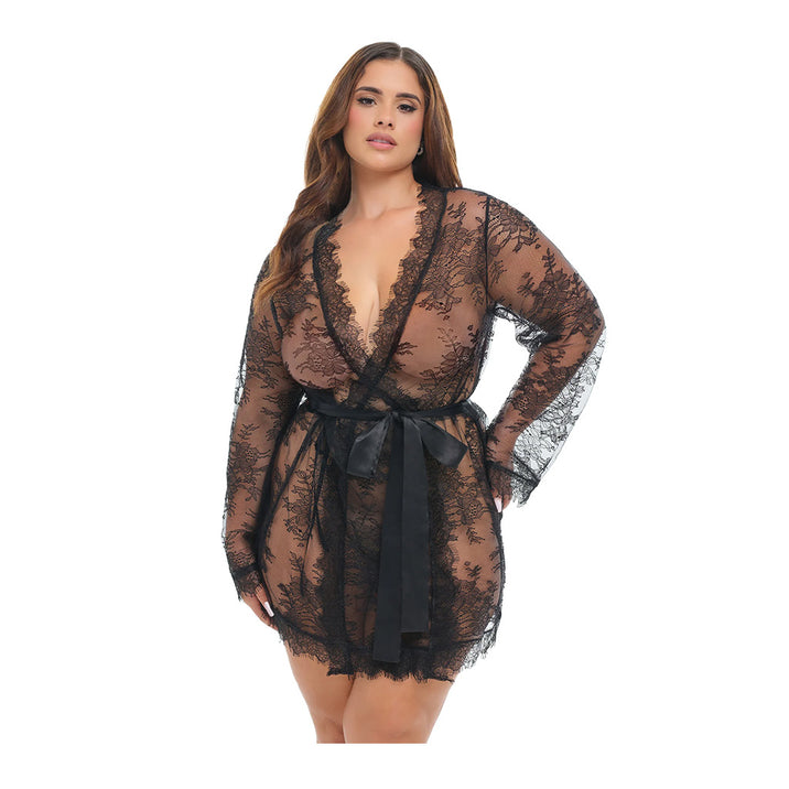 Oh La La Cheri Amour Lace Robe