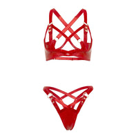 Oh La La Cheri Desire Cage Bra & Panty Set