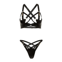 Oh La La Cheri Desire Cage Bra & Panty Set