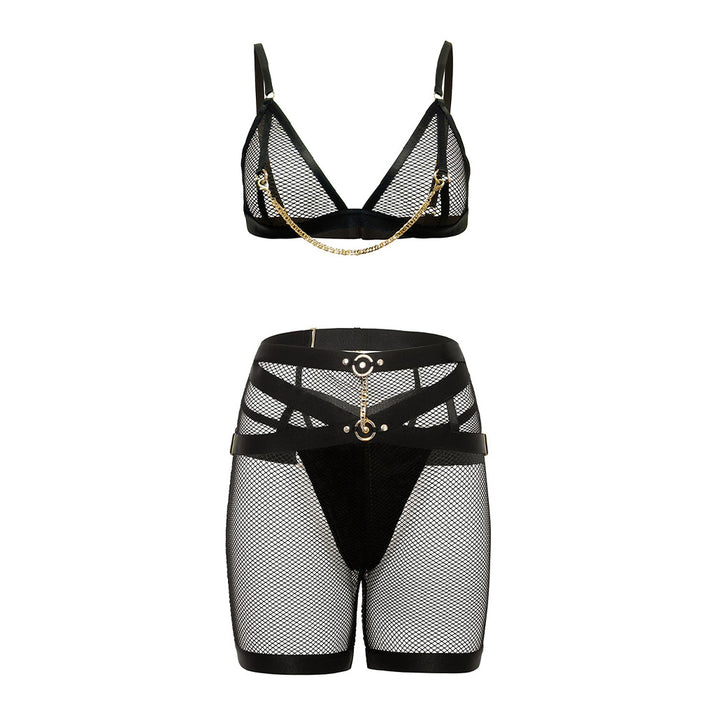 Oh La La Cheri Tomgirl Biker Short & Bra Set