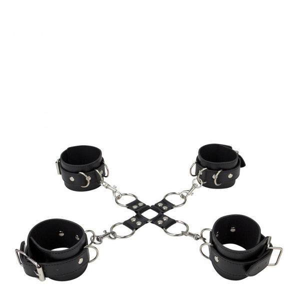 Ouch! Leather Wrist and Ankle Cuffs
