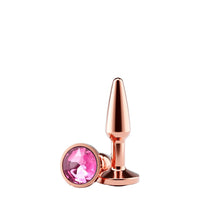 Rear Assets Rose Gold Tapered Metal Plug