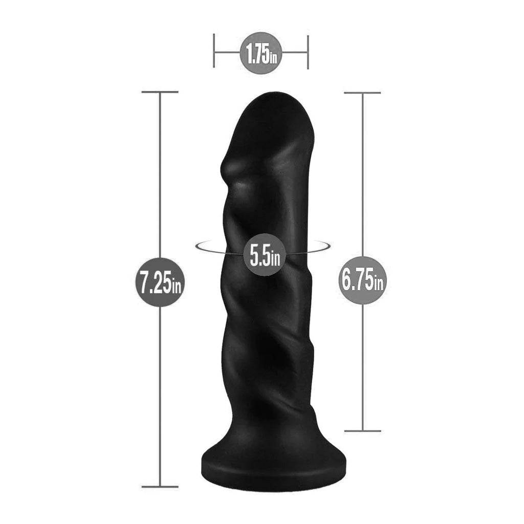 RodeoH Twist Silicone Dildo