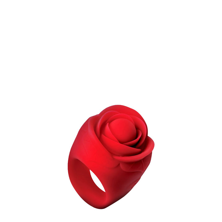 Rose Ring Discreet Finger Vibrator