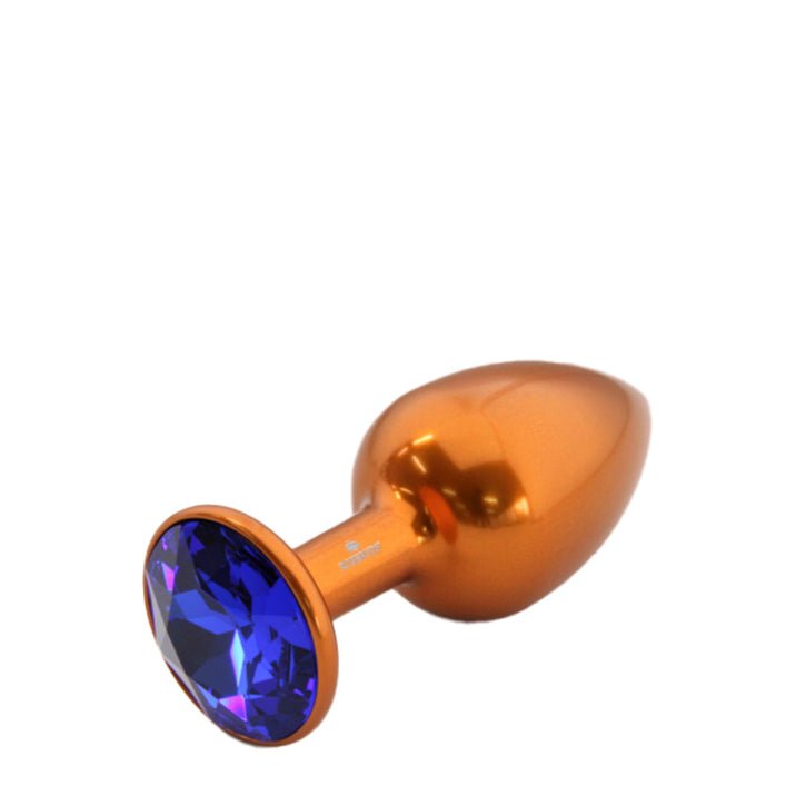 Rosebuds Plug Gold Aluminium Majestic Blue