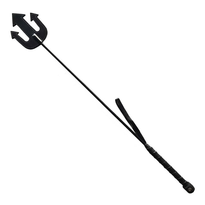Rouge Leather Devil Riding Crop