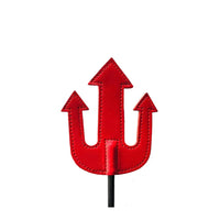 Rouge Leather Devil Riding Crop