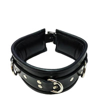 Rouge Padded Leather Collar