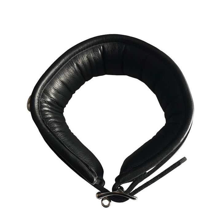 Rouge Padded Leather Collar