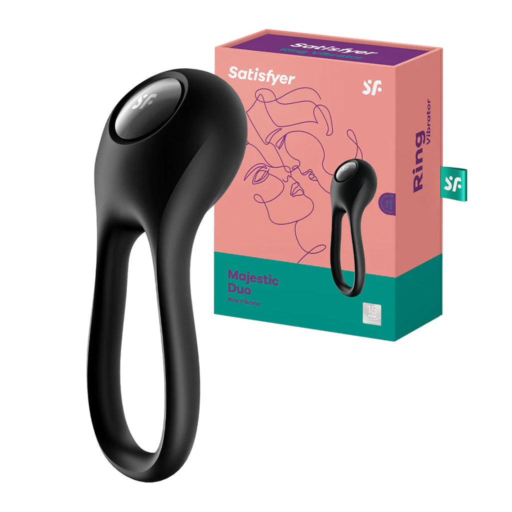 Satisfyer Majestic Duo Vibrating Cock Ring