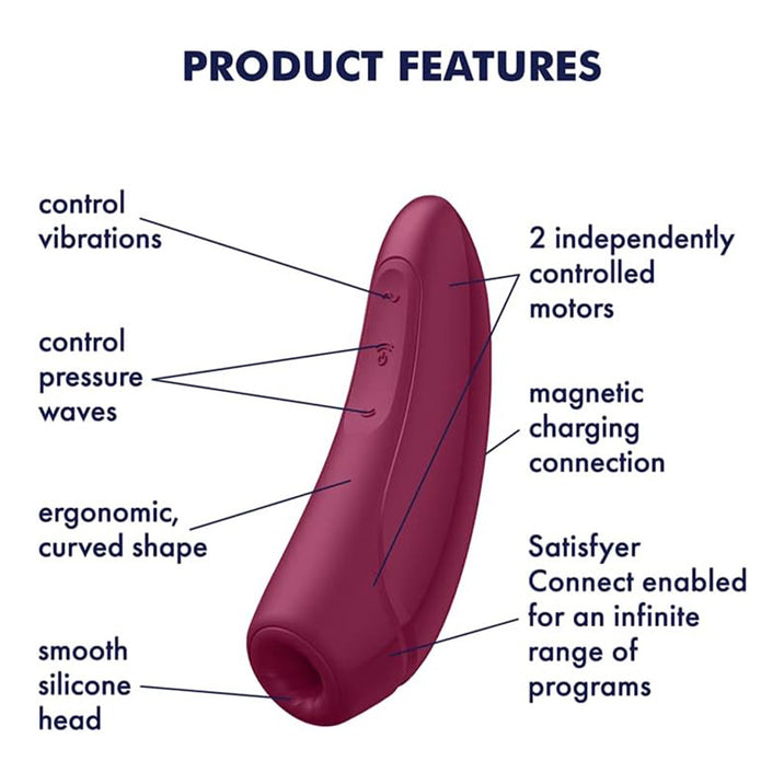 Satisfyer Curvy 1+ Air Pulse Stimulator