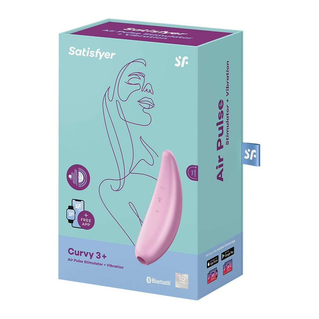 Satisfyer Curvy 3+ Air Pulse & Vibrating Stimulator
