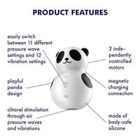 Satisfyer Pocket Panda Air Pulse Vibrator