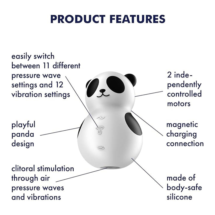 Satisfyer Pocket Panda Air Pulse Vibrator