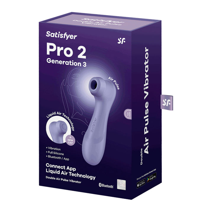 Satisfyer Pro 2 Gen 3 Air Pulse Vibrator with App Control