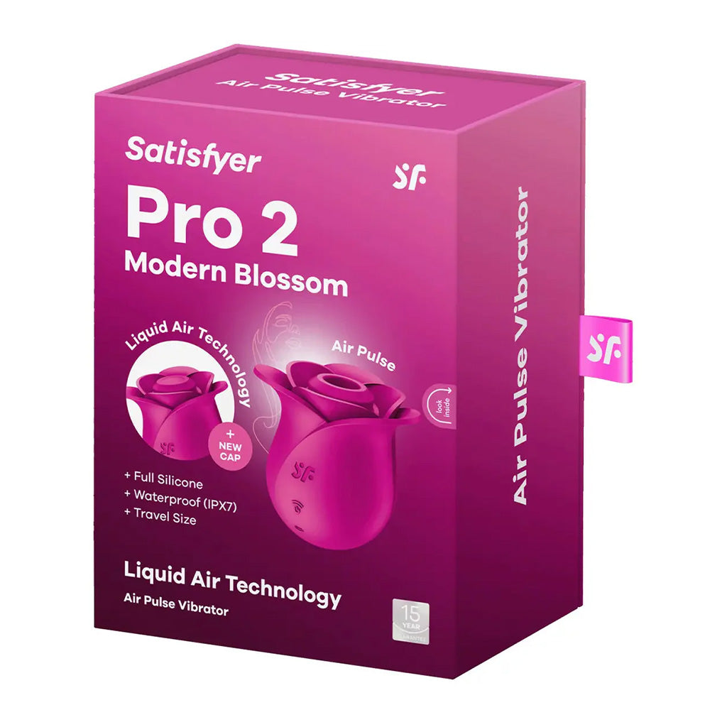 Satisfyer Pro 2 Modern Rose Blossom Air Pulse Stimulator