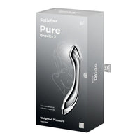 Satisfyer Pure Gravity 2 Stainless Steel Dildo