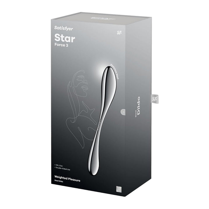 Satisfyer Star Force 3 Stainless Steel Dildo