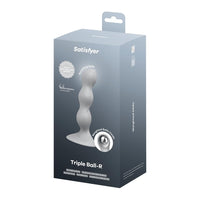 Satisfyer Triple Ball-R Silicone Weighted Dildo