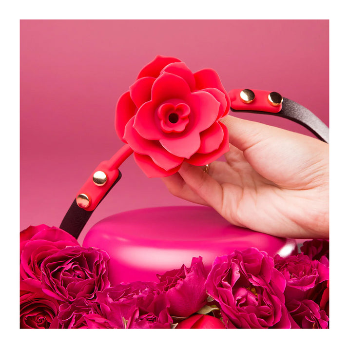 Secret Kisses Rosegasm Bloom Silicone Gag