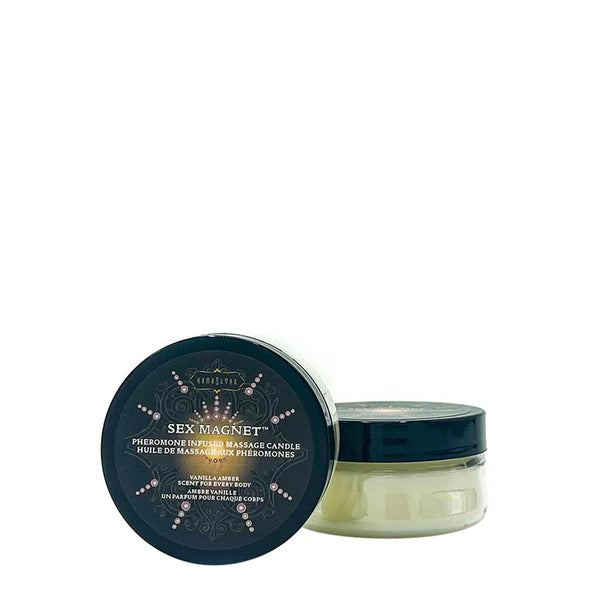 Sex Magnet Pheromone Vanilla Amber Massage Candle