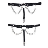 Sex & Mischief Chain Lace Garters