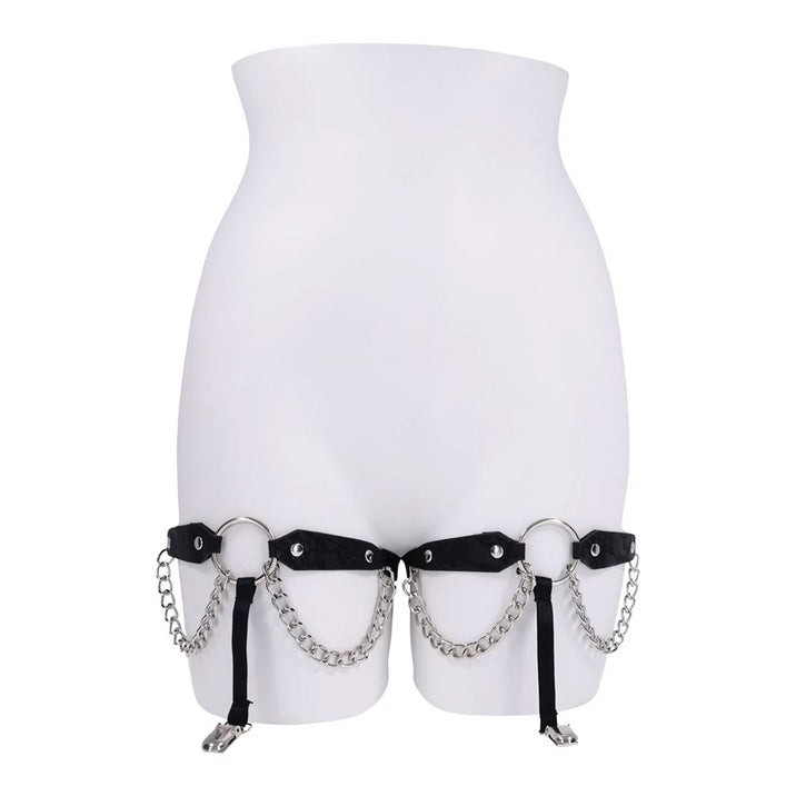 Sex & Mischief Chain Lace Garters