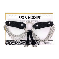 Sex & Mischief Chain Lace Garters