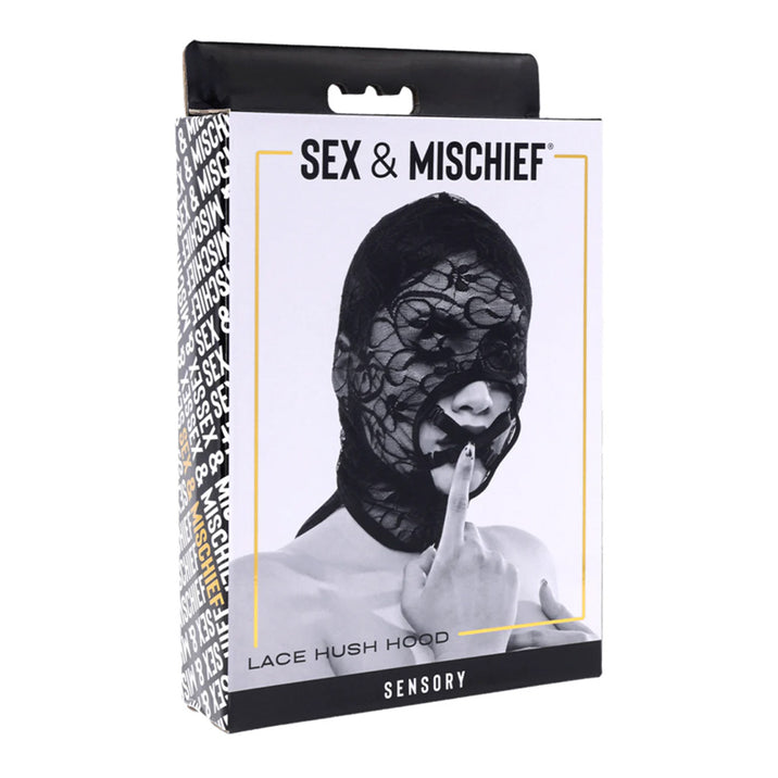 Sex & Mischief Lace Hush Hood