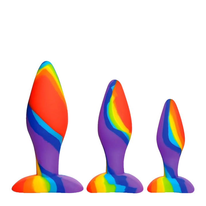 Simply Sweet 3 Piece Silicone Butt Plug Set