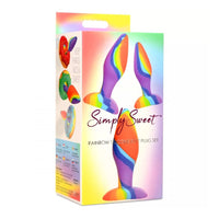 Simply Sweet 3 Piece Silicone Butt Plug Set