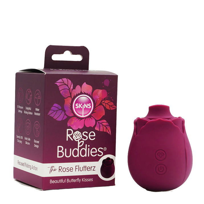 Skins The Rose Flutterz Air Pulse Toy