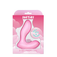 Softies Silicone Vibrating Butt Plug