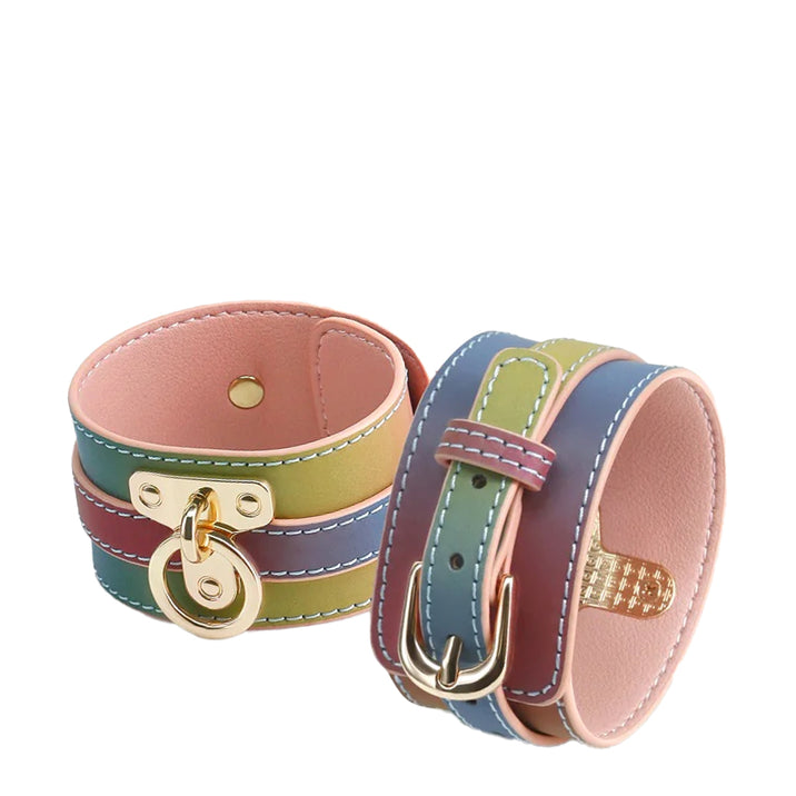 Spectra Bondage Rainbow Ankle Cuffs