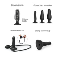 Strap-On-Me Hybrid Inflatable Dildo Plug