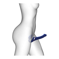 Strap-On-Me Multi Orgasm Bendable Strapless Dildo Blue