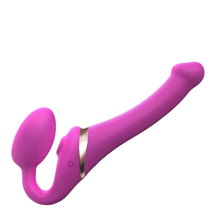 Strap-On-Me Multi Orgasm Bendable Strapless Dildo Pink