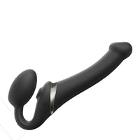 Strap-On-Me Multi Orgasm Bendable Strapless Dildo Black