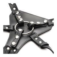 Strict Daddy An Li Leather Strap-on Harness