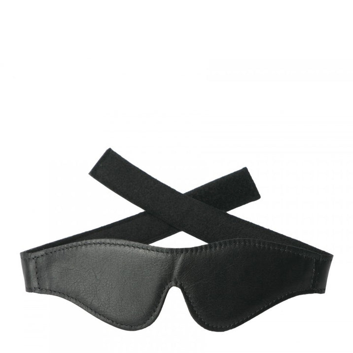 Strict Leather Velcro Blindfold