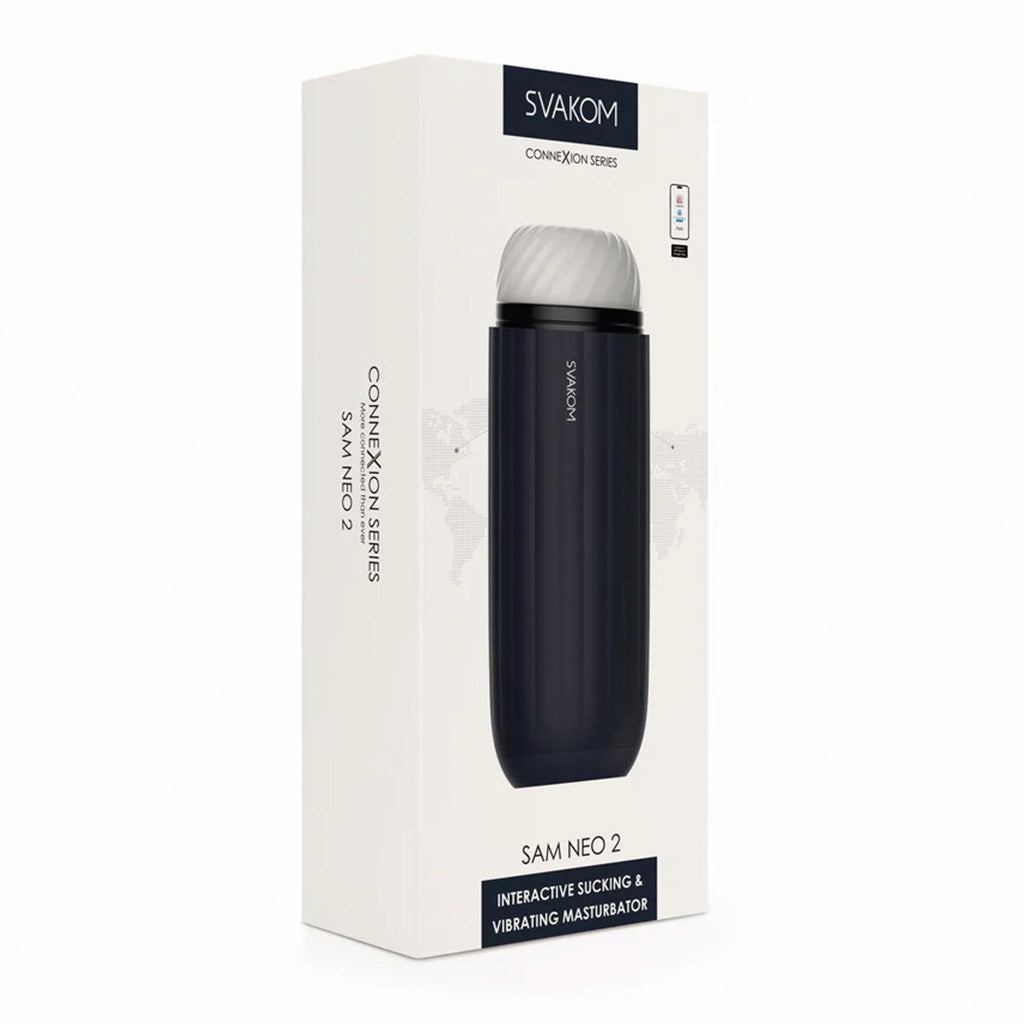 Svakom Neo 2 Pro Interactive Heating, Sucking & Vibrating Masturbator