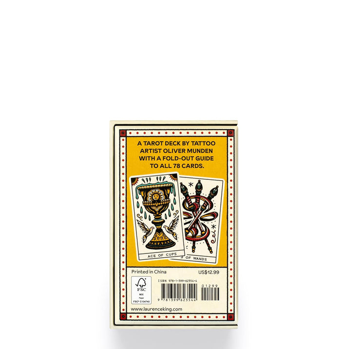 Tattoo Mini Tarot Card Deck: Ink & Intuition