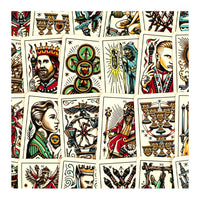 Tattoo Mini Tarot Card Deck: Ink & Intuition