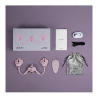 UEROS Remote-Control Vibrating Nipple Clamps