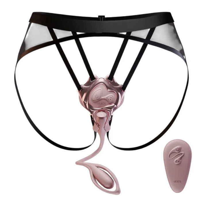 UEROS Remote-Control Wearable Vibrator with Detachable Internal Egg